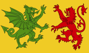 Historical Flag of the Swabian Kings of Gallaecia