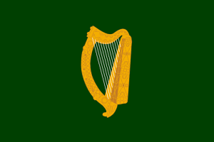Bandera del antiguo reino o 'province' de Leinster / Laighin