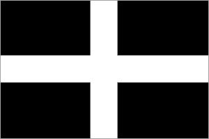 Bandera nacional de Cornualles