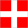 Cruz blanca de los cruzados del Reino de Inglaterra